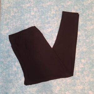 Women's LuLaRoe Black Leggings, Tall & Curvy 2, Excellent Condition